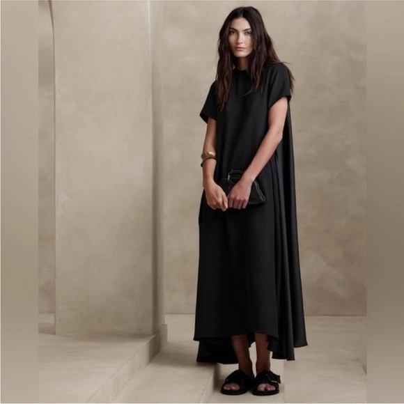 Banana Republic Aurelia Maxi Dress Size M - Picture 3 of 13